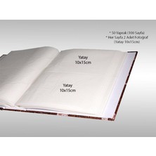 Nrcn 10 x 15 cm 200'LÜK Ofset Baskılı-Desenli Fotoğraf Albümü