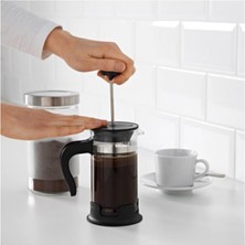 IKEA Upphetta French Press 0.4lt- Cam-Paslanmaz Çelik