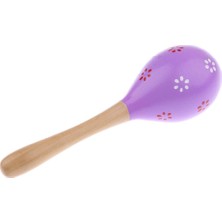 Perfk 1 Adet Ahşap Maraca Renkli El Perküsyon Çocuklar Için I 0 Cm/7.87inch  (Yurt Dışından)