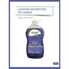 Dermokil Lavanta Çiçeği ve Mucizevi Kil Sıvı Sabun 4 Lt