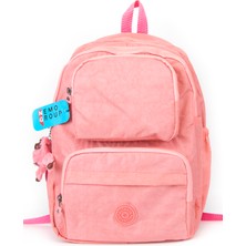 Nemo Group Unisex Orta Boy Suya Dayanıklı Krinkıl Laptop, Seyahat, Okul Çantası