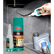 Akfix 705 Mdf Kit Hızlı Yapıştırıcı 200ML + 50GR