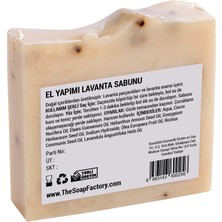 The Soap Factory İpek Seri El Yapımı Lavanta Sabunu 100 g x 3 Adet (Toplam 300 g) Bütün Cilt Tiplerine Uygun - Soğuk Sıkım - Üstün Cilt Bakımı