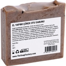 The Soap Factory İpek Seri El Yapımı Çörek Otu Sabunu 100 g x 3 Adet (Toplam 300 g) - Vegan - Lüks - Bütün Cilt Tiplerine Uygun - Soğuk Sıkım - Üstün Cilt Bakımı - Bitkisel