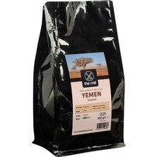 The Mill Yemen Çekirdek Kahve 250 gr - Ustalıkla Kavrulmuş Bütün Kahve Çekirdeği - %100 Arabica - Ceviz Notalı Zengin Aroma - Filtre ve Kahve Makinelerine Uygun