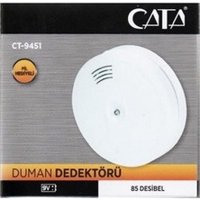 NCLK Group Cata CT-9451 Duman Dedektörü Pilli