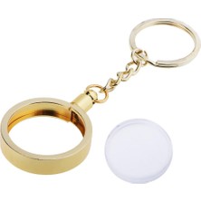 Blesiya 2xcoin Keying Kolye Anahtarı Ana Para Anahtar Yaratıcı  27MM Pcs (Yurt Dışından)