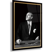 Emya Home Atatürk Cam Tablo