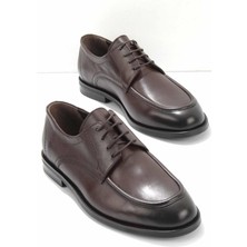 Bambi Kahve Leather Erkek Klasik Ayakkabı E01755122403