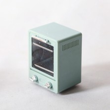 Blesiya Mini Mikrodalga Fırın Simülasyon Yaşam Sahnesi Mutfak Makinesi Hediye Kızlar Mavi (Yurt Dışından)