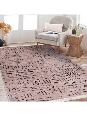 Crea Halı Modern Şönil Kilim Jakarlı Dokuma Iskandinav Desen Natural Lateks Taban Özel Ölçü Halı Yolluk