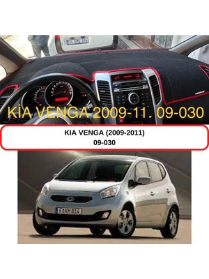 A-3DKORUMA Kia Venga (2009-2013) Torpido Koruma Kılıfı 3d Koruyucu Halı Örtü