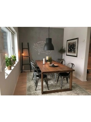 Enjoy Life Enjoylıfe Ahşap Yemek Masası Ahşapayak