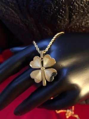 Vogutima Yonca Kolye Ufak Boy Sarı Renk