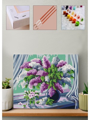 Carmen Sayılarla Boyama Seti  Leylaklar