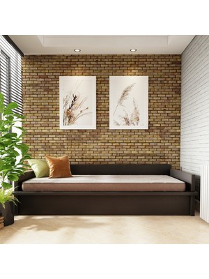 Mobpazar Sünger Yatak,Bamboo Ortopedik Sünger Yatak,70x170 Cm, Yer Minderi,Balkon Minderi