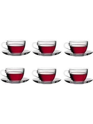 Paşabahçe Basic 6 Lı Çay Fincan Takımı 12 Parça 97948