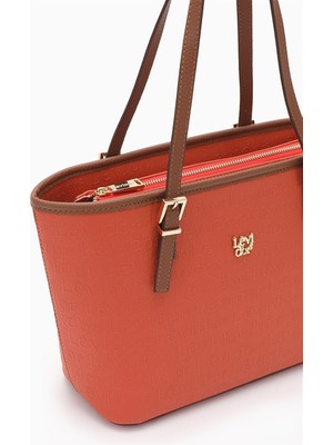 Levidor Monogram Baskılı Tote  Çanta - 0045C910