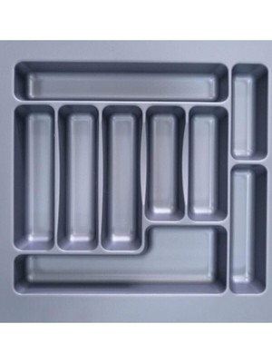 Eks Ticaret Deltaaks Mobilya Aksesuarları 47/49 Cm Cekmece Içi Kasıklık Gri 42/39 Cm Kadar Kesılebıır