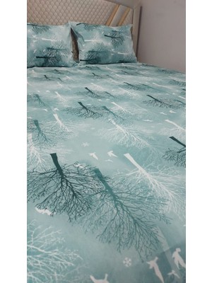 Tekstilci Lastikli Çarşaf Takımı Battal Boy+2 Adet Yastık Kılıfı