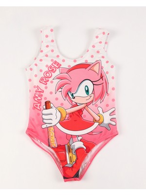 Rs Ramuni Kız Çocuk Mayo Amy Rose Dijital Baskılı Deniz Havuz Mayosu