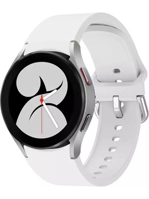 Kyver Samsung Galaxy Watch 7, 6, 5, 4, Active2 44mm, Uyumlu Silikon Kordon 20mm
