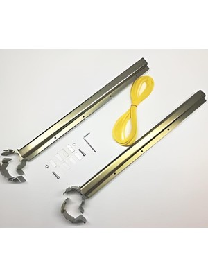 Fuga Metal Alüminyum Balkon Çamaşırlık Kurutmalık Çamaşır Askısı Askılığı