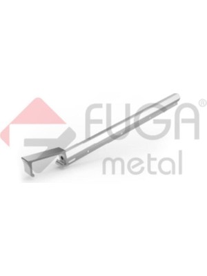 Fuga Metal Alüminyum Kare Küpeşte Balkon Çamaşırlık Kurutmalık &Quot;60x25&Quot; (Bronz Renk)