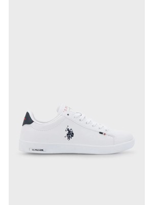U.S. Polo Assn. Franco Kadın Ayakkabı - Beyaz Lacivert