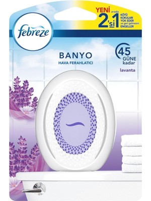 Febreze Banyo Hava Ferahlatıcı Lavanta 8 Adet