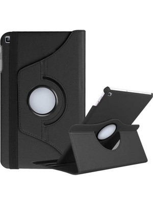 Fibaks Samsung Galaxy Tab A 8.0 2019 T290 T295 T297 Kılıf Dönebilen Standlı Pu Deri Koruyucu Kapak Tablet Kilifi