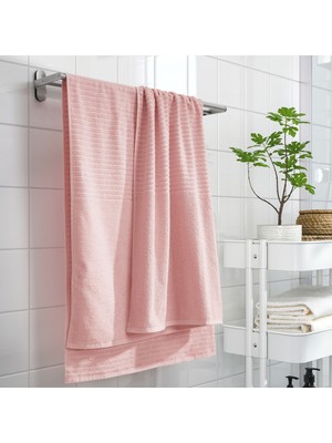 Hobiceyiz Banyo Havlusu, Açık Pembe, 100X150 Cm, Vagsjön