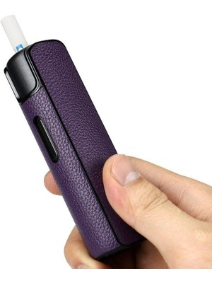 Zigver Yeni Lichee Renk 6 Renk Pc + Pu Deri Kılıf Lıl Katı Için 2.0 Koruma Kapağı Siyah