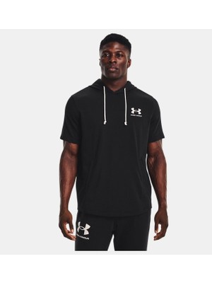 Under Armour Erkek UA Rival Terry Kısa Kollu Kapüşonlu Üst 1370396-001