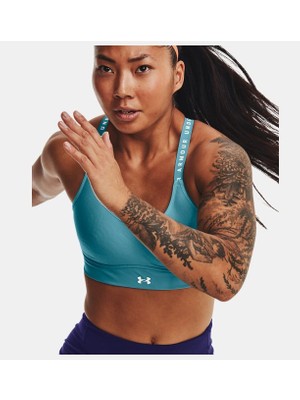 Under Armour Kadın UA Infinity Mid Covered Spor Sütyeni 1363353-433