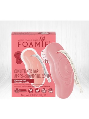 Foamie The Berry Best Shampoo Bar Boyalı Saçlar Için Katı Şampuan 80 G