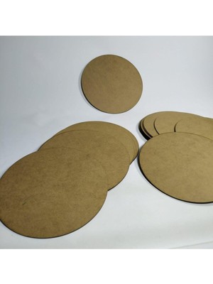 Dms Ahşap Hobi 30 Cm Supla 3mm Ham Mdf 10 Adet