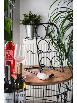 Nort Home Şaraplık 6 Lı Dekoratif Şaraplık