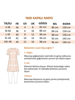 Rivamera 2’li Haki Yarı Kapalı Tesettür Elbise Mayo R2204