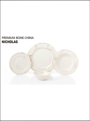 Pierre Cardin 60 Parça 12 Kişilik Yemek Takımı Nicholas