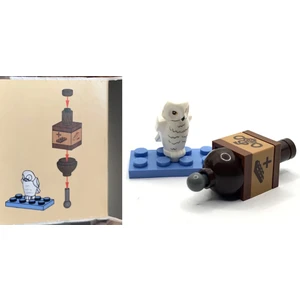 Harry Potter Mikro Yapılar - Day 21 – Hedwig And Game Spinner (10 Parça)