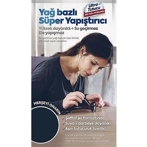 Super Glue Yağ Bazlı Süper Yapıştırıcı Ultra Güçlü 10GR