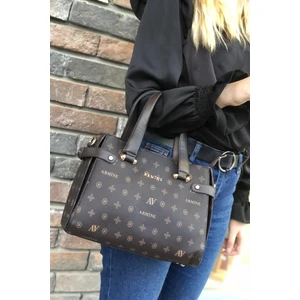 172 Baskılı Kadın El & Omuz Çantası