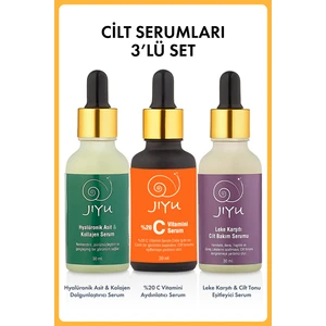 3'lü Cilt Serum Seti 3 x 30 ml