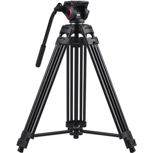 MTT609A Hidrolik Kafalı Profesyonel Alüminyum Video Tripod 24 Film