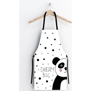 Ays Home Panda Beyaz Mutfak Önlüğü