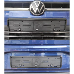 Takmatik Siyah Oto Plakalık 2 Adet Ön ve Arka