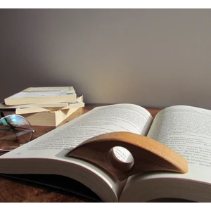 Artrustic Ahşap Parmak Kitap Tutucu Yüzüğü