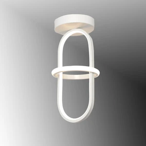 TT Aydınlatma TT006-1PLF-BY Tt Aydınlatma Minyon Modeli Tekli Plofonyer Mat Beyaz LED Avize