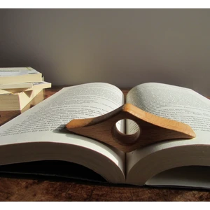 Artrustic Ahşap Parmak Kitap Tutucu Yüzüğü